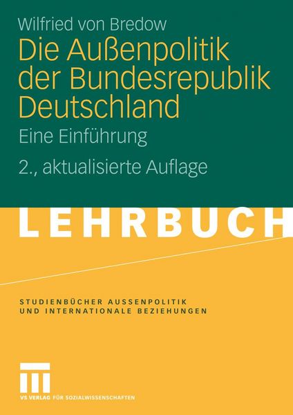 Produktbild: Die Au&szlig;enpolitik der Bundesrepublik Deutschland