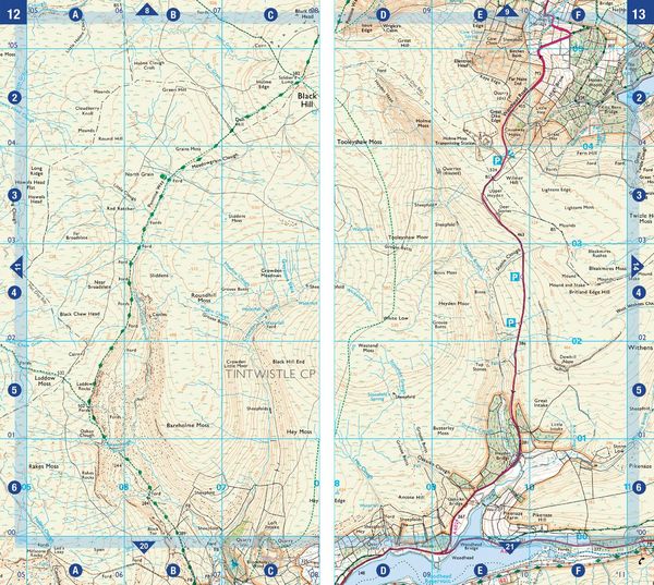 Produktbild: PEAK DISTRICT_A-Z ADVENTURE PB
