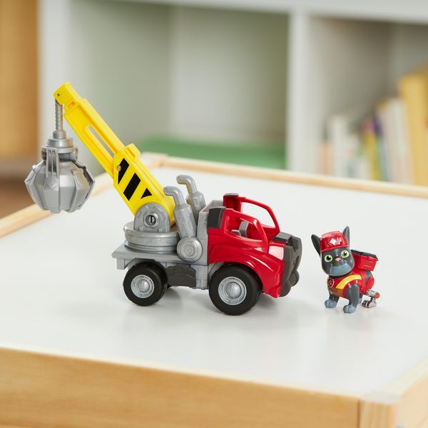 Produktbild: Rubble & Crew - Kran-Baufahrzeug mit Charger-Figur (Basis Fahrzeug)