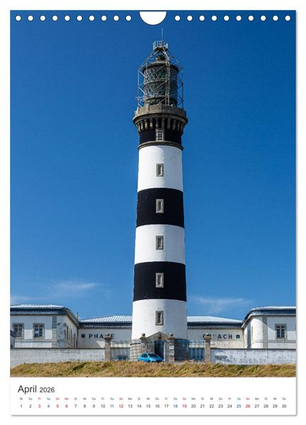 Produktbild: Leuchtturm-Legenden im Westen der Bretagne (Wandkalender 2026 DIN A4 hoch), CALVENDO Monatskalender