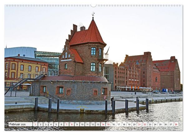 Produktbild: Stralsund, die wundersch&ouml;ne Hansestadt am Strelasund (hochwertiger Premium Wandkalender 2026 DIN A2 quer), Kunstdruck in Hochglanz