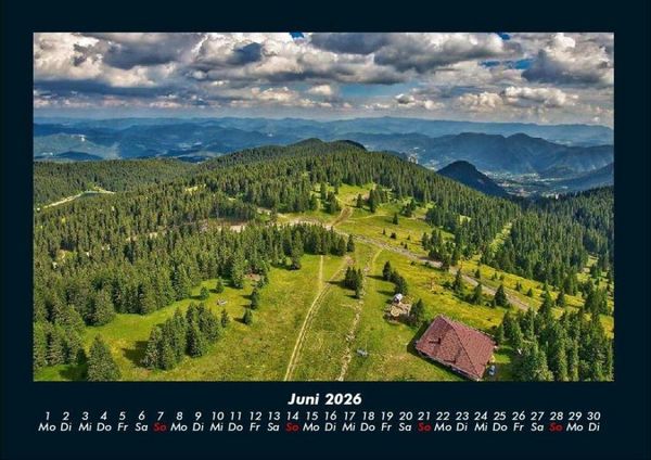 Produktbild: Landschaftskalender 2026 Fotokalender DIN A4