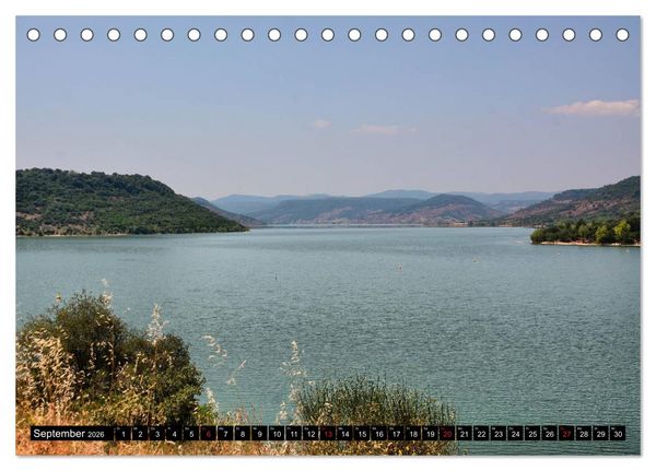Produktbild: Lac du Salagou - Ein Kleinod im S&uuml;dwesten Frankreichs (Tischkalender 2026 DIN A5 quer), CALVENDO Monatskalender