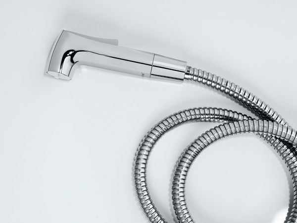 Produktbild: Bidet-Set Watersaving, inkl. Handbrause, Schlauch & Wandhalterung