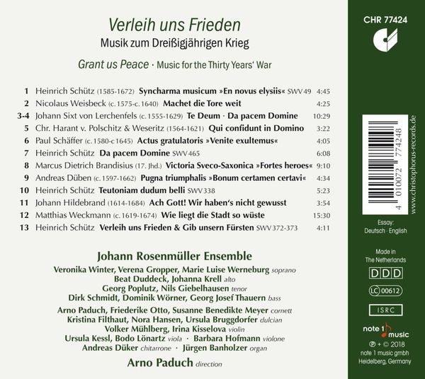Produktbild: Verleih uns Frieden