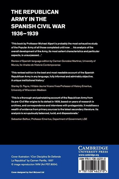 Produktbild: The Republican Army in the Spanish Civil War, 1936-1939