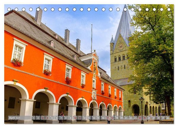 Produktbild: Ein Blick auf die Hansestadt Soest (Tischkalender 2027 DIN A5 quer), CALVENDO Monatskalender