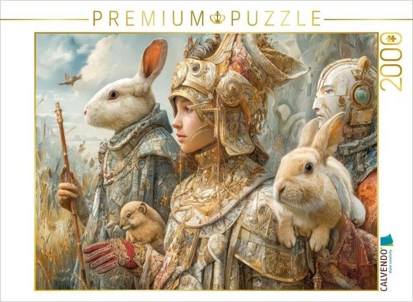 Produktbild: CALVENDO Puzzle Tierparadies | 2000 Teile Lege-Gr&ouml;&szlig;e 90x67cm Foto-Puzzle f&uuml;r gl&uuml;ckliche Stunden