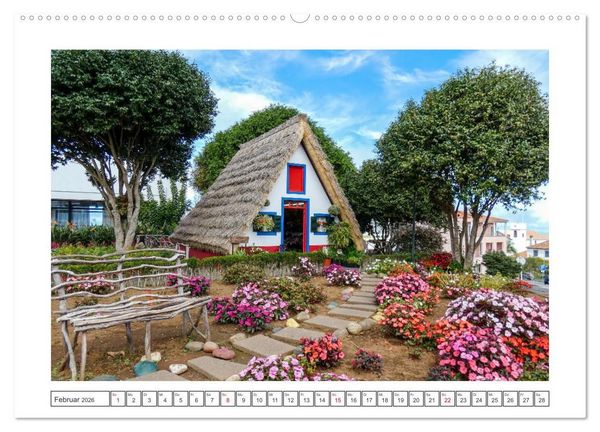 Produktbild: Madeira, eine Insel zum Genie&szlig;en (hochwertiger Premium Wandkalender 2026 DIN A2 quer), Kunstdruck in Hochglanz