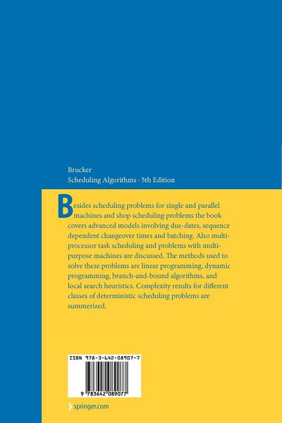Produktbild: Scheduling Algorithms