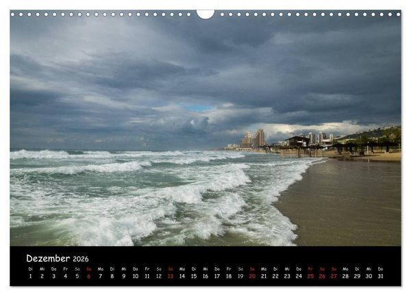 Produktbild: Israel - eindrucksvoll, anders, sch&ouml;n! (Wandkalender 2026 DIN A3 quer), CALVENDO Monatskalender