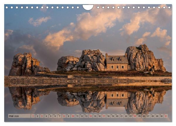 Produktbild: Une Bretagne unique (Calendrier mural 2026 DIN A4 vertical), CALVENDO calendrier mensuel