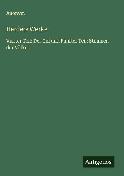 Produktbild: Herders Werke
