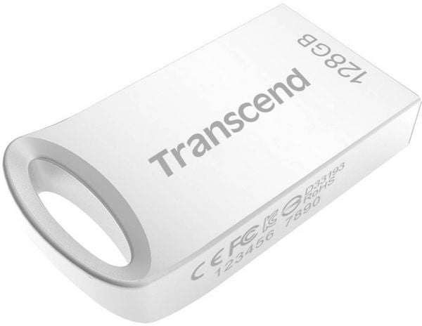 Produktbild: Transcend JetFlash&reg; 710S USB-Stick 128 GB Silber TS128GJF710S USB-A (USB 3.2 Gen 1)