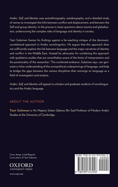 Produktbild: Arabic, Self and Identity