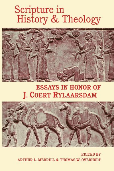 Produktbild: Scripture in History and Theology