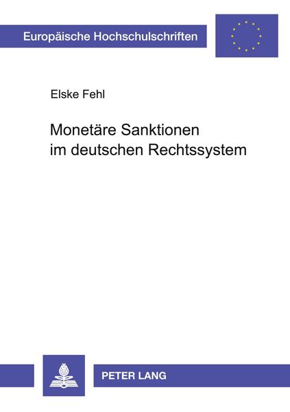Produktbild: Monet&auml;re Sanktionen im deutschen Rechtssystem
