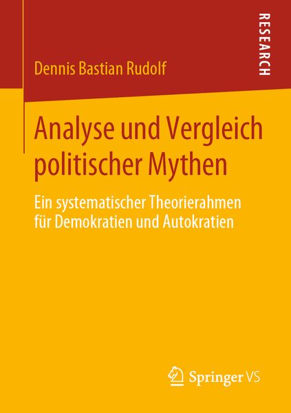 Produktbild: Analyse und Vergleich politischer Mythen