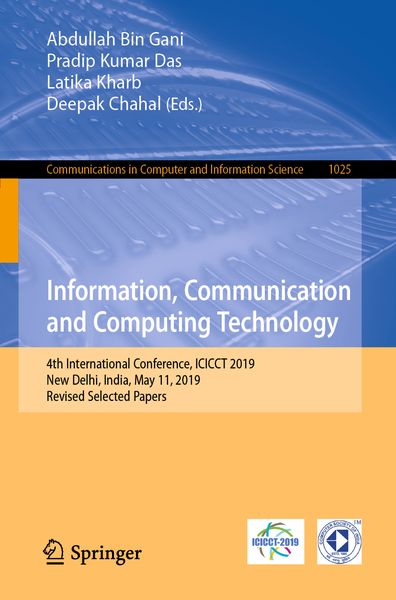Produktbild: Information, Communication and Computing Technology