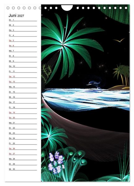 Produktbild: Textile Gewebekunst (Wandkalender 2027 DIN A4 hoch), CALVENDO Monatskalender