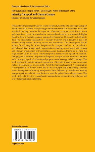 Produktbild: Intercity Transport and Climate Change
