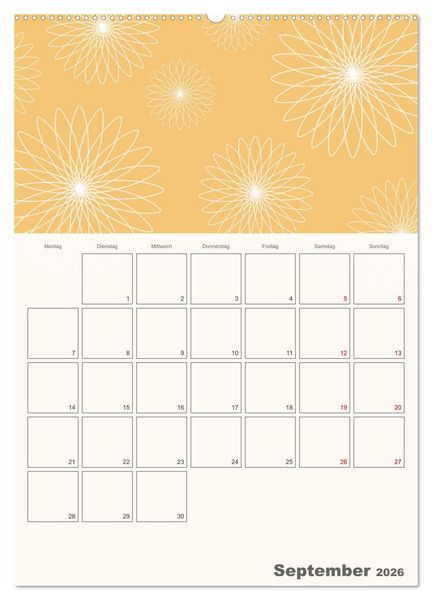 Produktbild: Der gro&szlig;e Jahresplaner zum Selbstgestalten (Wandkalender 2026 DIN A2 hoch), CALVENDO Monatskalender