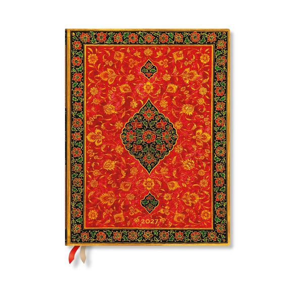 Produktbild: 2027 Layla Ultra Horizontal Hardcover 12-Month Weekly Planner, 160pg, 100gsm by Paperblanks (Persian Poetry)