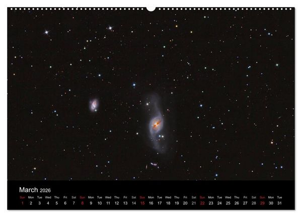 Produktbild: Deepsky (High Quality Premium Wall Calendar 2026 DIN A2 landscape),CALVENDO 12 Month Wall Calendar