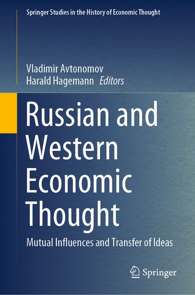 Produktbild: Russian and Western Economic Thought