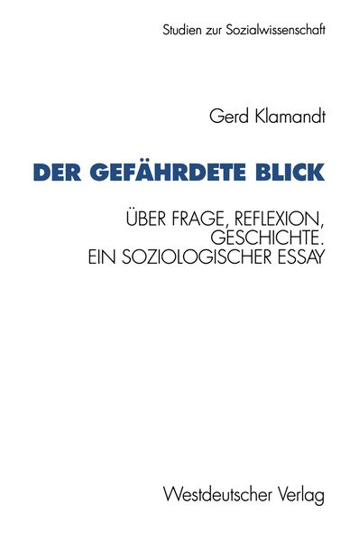 Produktbild: Der gef&auml;hrdete Blick