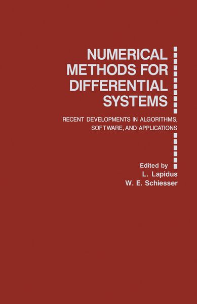 Produktbild: Numerical Methods for Differential Systems