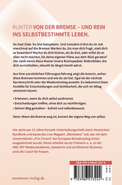 Produktbild: Runter von der Bremse!
