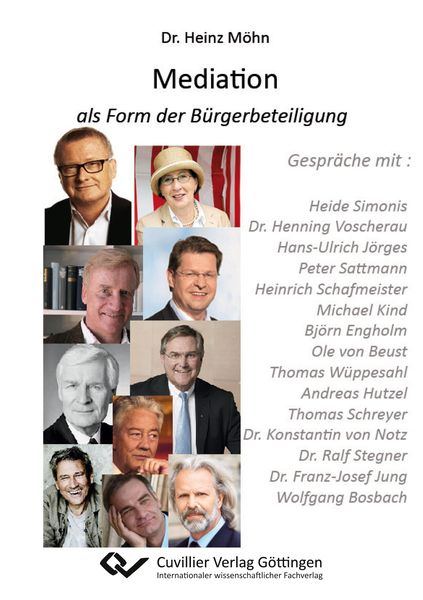 Produktbild: Mediation als Form der B&uuml;rgerbeteiligung