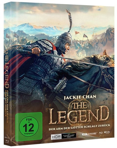 The Legend - Der Arm der Götter schlägt zurück - Mediabook (4K Ultra HD) (+ Blu-ray)