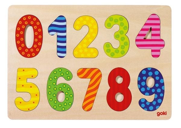 Produktbild: Einlegepuzzle Zahlen 0-9
