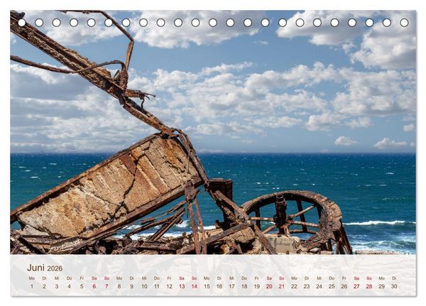 Produktbild: verlassene Sch&auml;tze (Tischkalender 2026 DIN A5 quer), CALVENDO Monatskalender