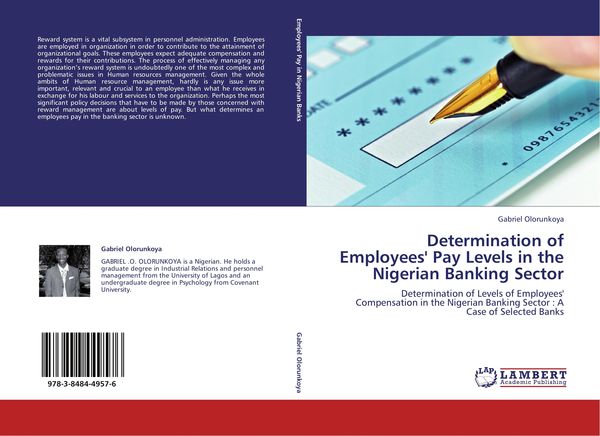 Produktbild: Determination of Employees' Pay Levels in the Nigerian Banking Sector