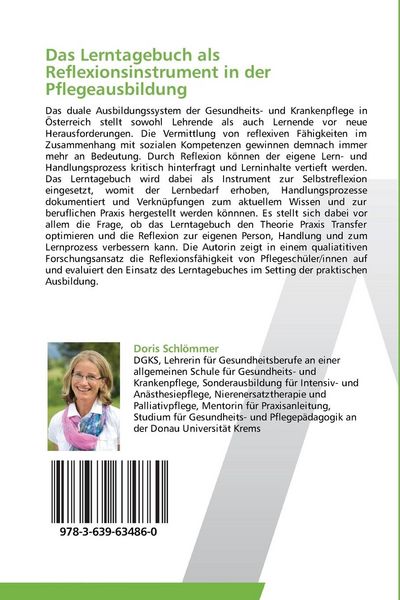 Produktbild: Das Lerntagebuch als Reflexionsinstrument in der Pflegeausbildung