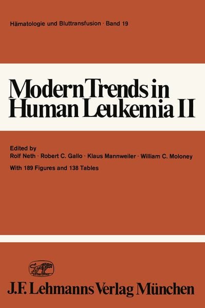 Produktbild: Modern Trends in Human Leukemia II
