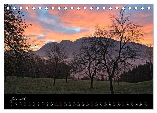 Produktbild: Attersee im Salzkammergut 2026 (Tischkalender 2026 DIN A5 quer), CALVENDO Monatskalender