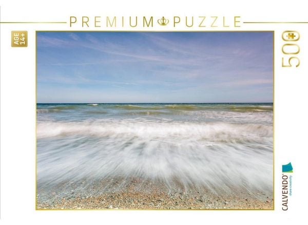 CALVENDO Puzzle Ein Motiv aus dem Kalender Sehnsucht Meer - Poesie der Stille | 500 Teile Lege-Größe 48 × 36 cm Foto-Puzzle für Erwachsene