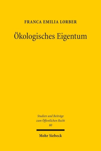 Produktbild: &Ouml;kologisches Eigentum