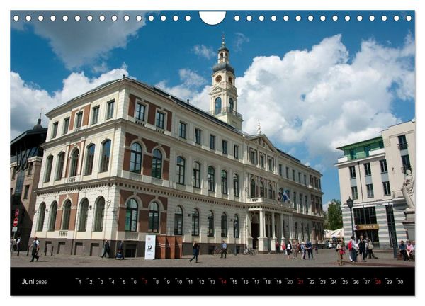 Produktbild: Hauptst&auml;dte des Baltikums (Wandkalender 2026 DIN A4 quer), CALVENDO Monatskalender