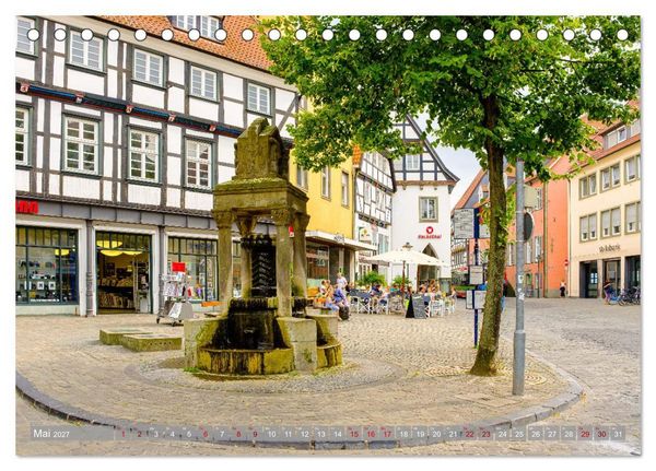 Produktbild: Ein Blick auf die Hansestadt Soest (Tischkalender 2027 DIN A5 quer), CALVENDO Monatskalender