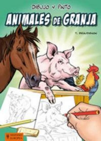 Produktbild: Dibujo y pinto animales de granja