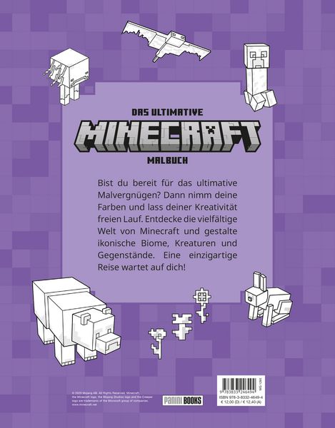 Produktbild: Minecraft: Das ultimative Minecraft-Malbuch