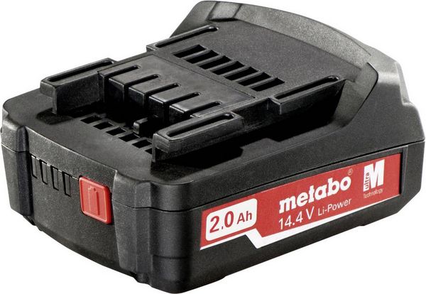 Produktbild: Metabo 625595000 Li-Power Akkupack 14,4 V - 2,0 Ah "AIR COOLED" Werkzeug-Akku 14.4 V 2 Ah Li-Ion