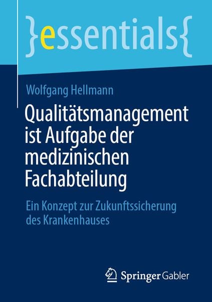 Produktbild: Qualit&auml;tsmanagement ist Aufgabe der medizinischen Fachabteilung