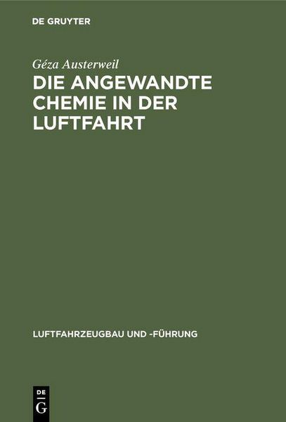 Produktbild: Die angewandte Chemie in der Luftfahrt