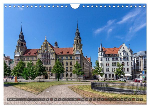 Produktbild: Unterwegs in Halle (Wandkalender 2026 DIN A4 quer), CALVENDO Monatskalender